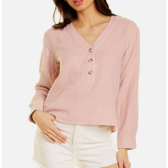 Madewell Tops - Madewell Lightspun Evert Top